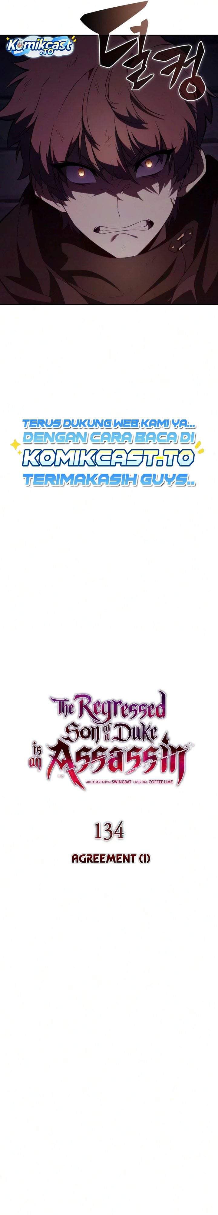 The Regressed Son of a Duke is an Assassin Chapter 134