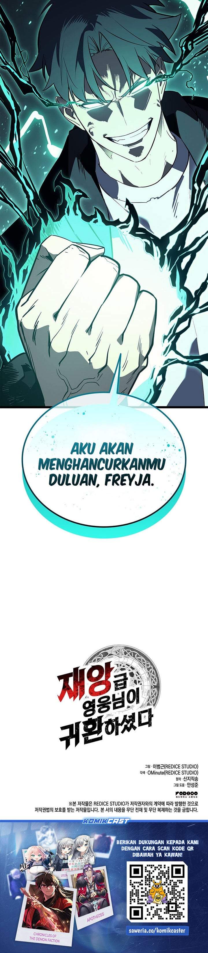 A Disaster-Class Hero Has Returned Chapter 181