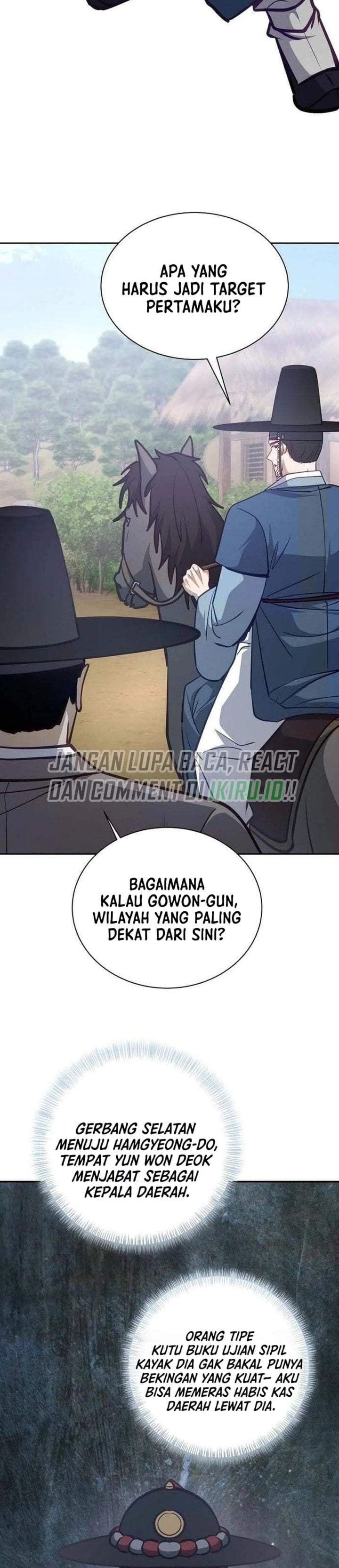 The Corrupt Official Hides the Status Window Chapter 32