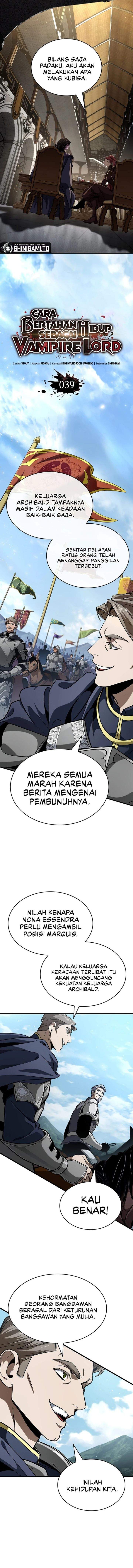 How to Live as the Vampire Lord (Crimson Reset) Chapter 39