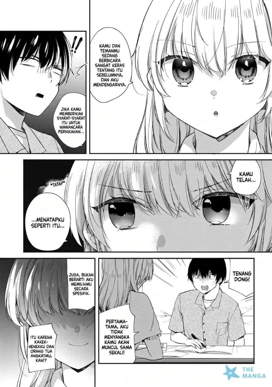 Omiai Shitakunakattanode, Muri Nandai na Jouken wo Tsuketara Doukyuusei ga Kita Ken ni Tsuite Chapter 6