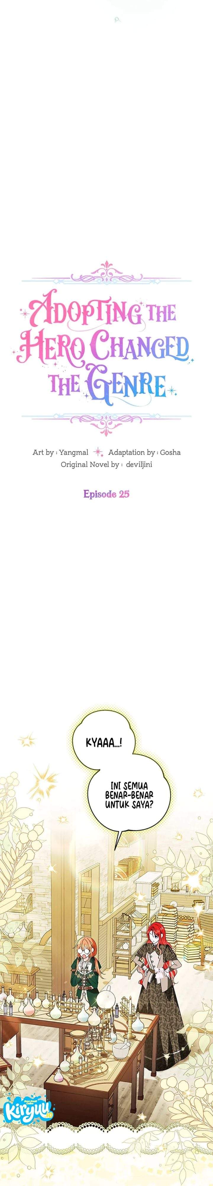 Adopting the Male Protagonist Changed the Genre Chapter 25