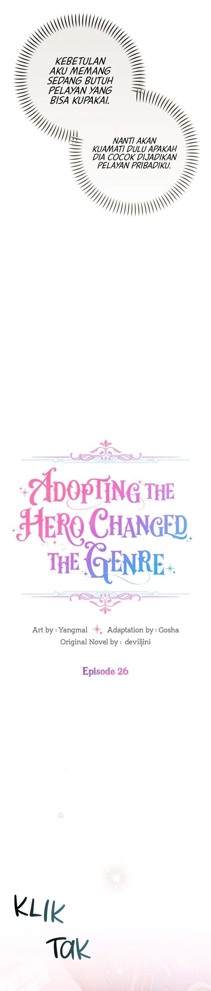 Adopting the Male Protagonist Changed the Genre Chapter 26