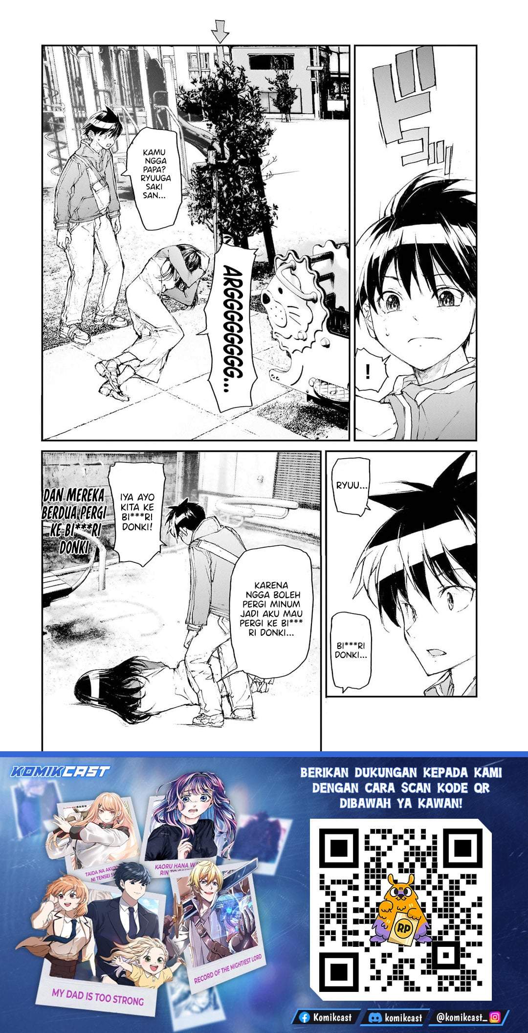 Mukasete! Ryugasaki-san Chapter 135