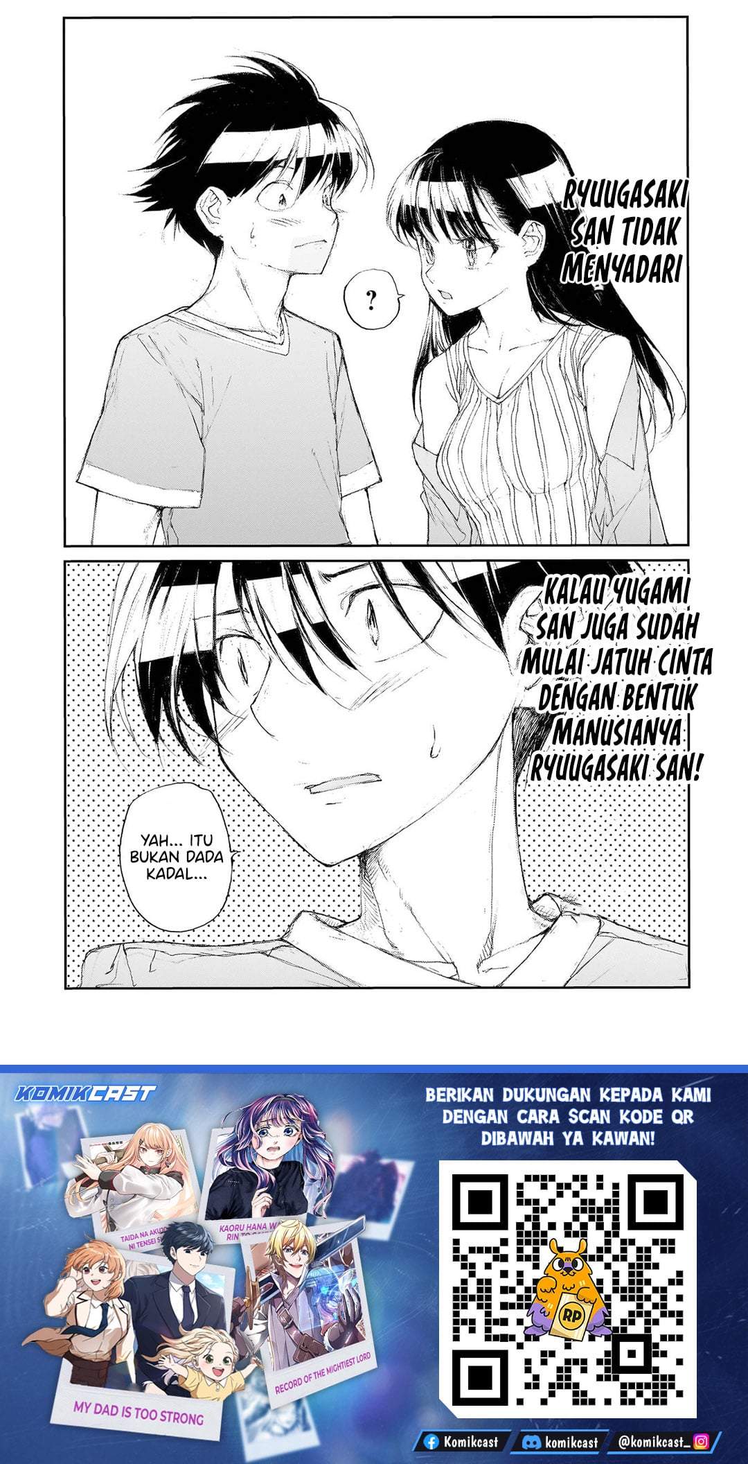 Mukasete! Ryugasaki-san Chapter 136