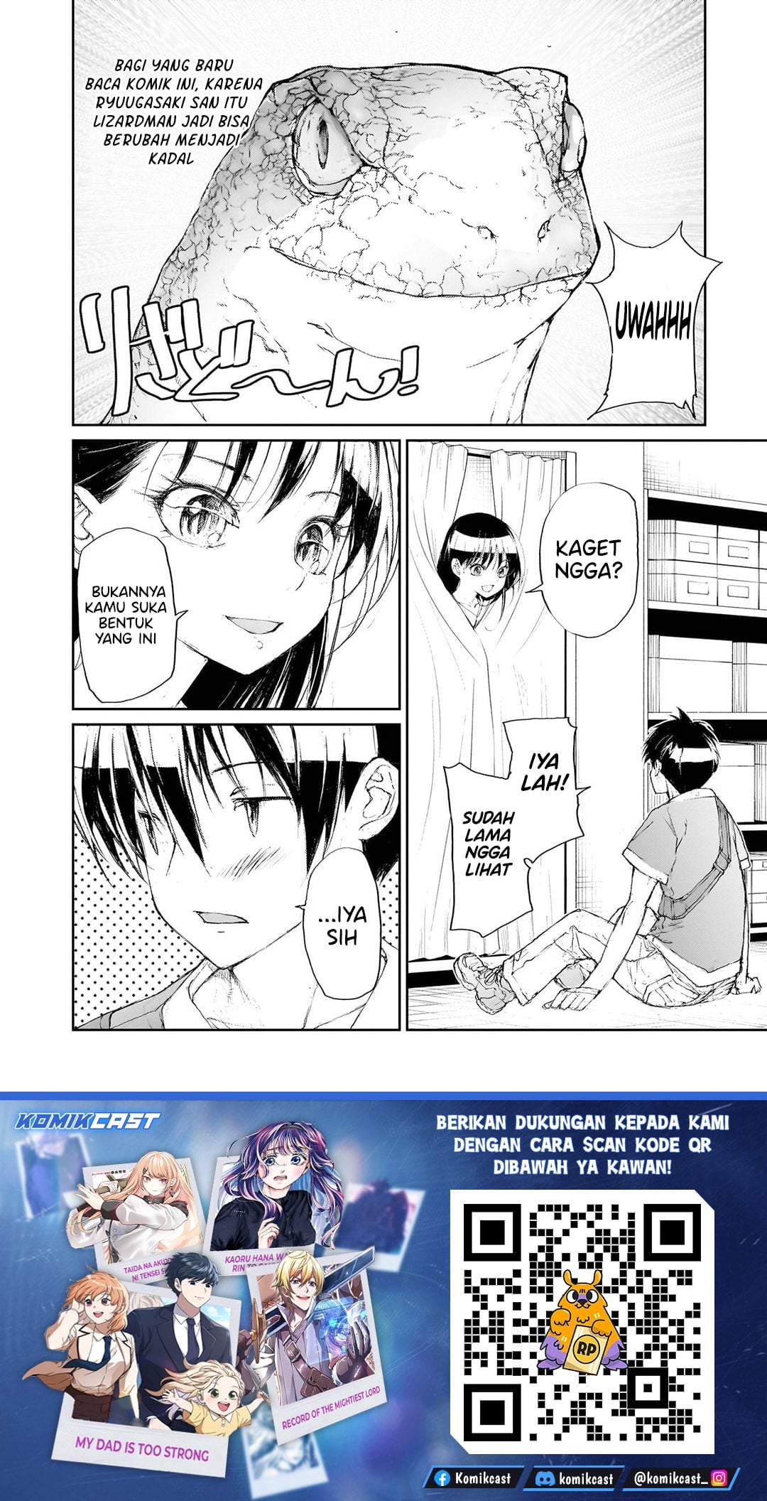 Mukasete! Ryugasaki-san Chapter 137