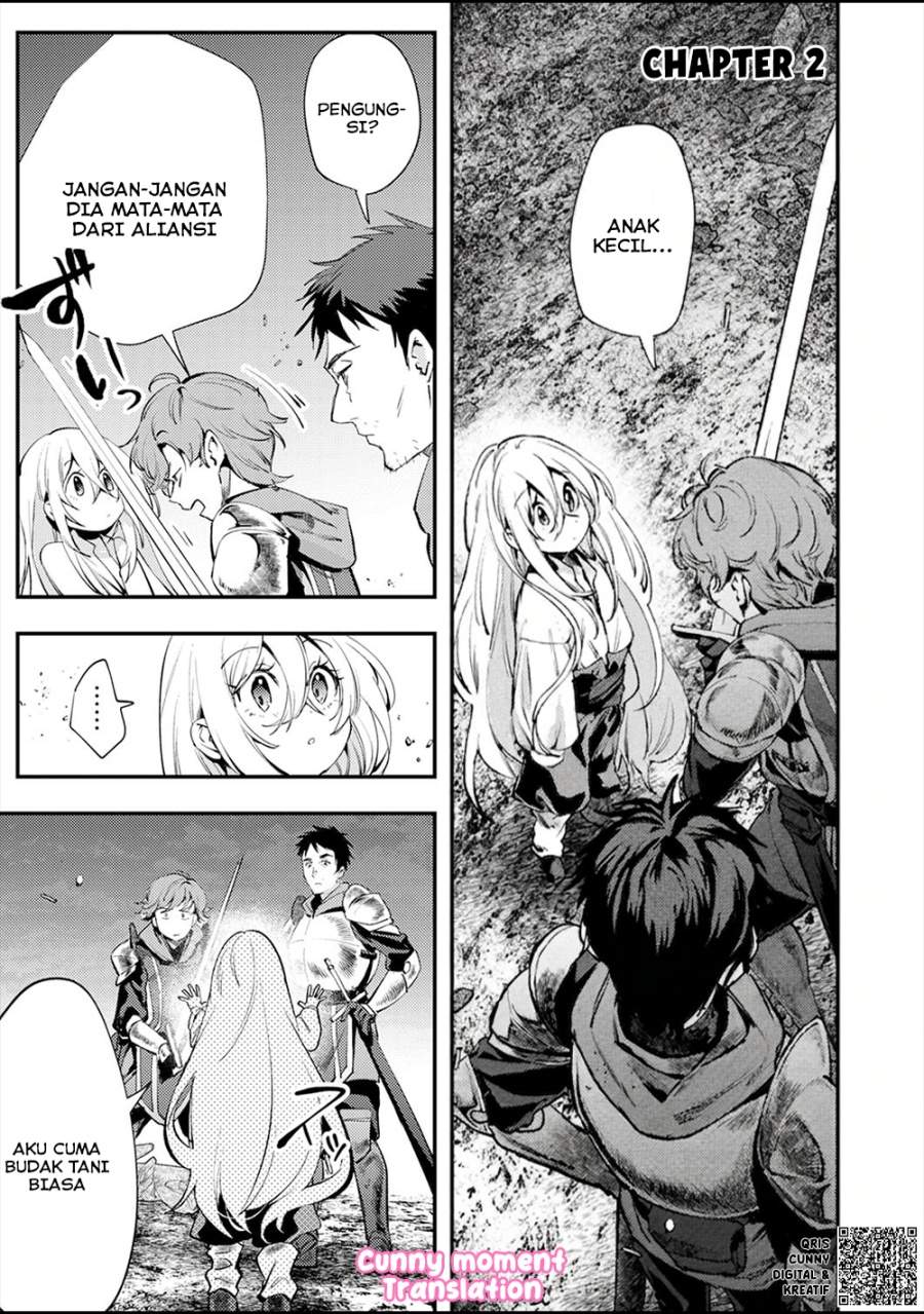 Shura Youjo no Eiyuutan ~Hanpa-sha to Iwa Reta Youhei, Youjo ni Tensei Shite Nariagaru~ Chapter 2