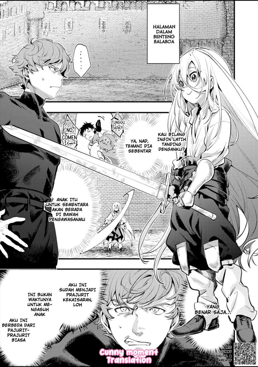 Shura Youjo no Eiyuutan ~Hanpa-sha to Iwa Reta Youhei, Youjo ni Tensei Shite Nariagaru~ Chapter 2