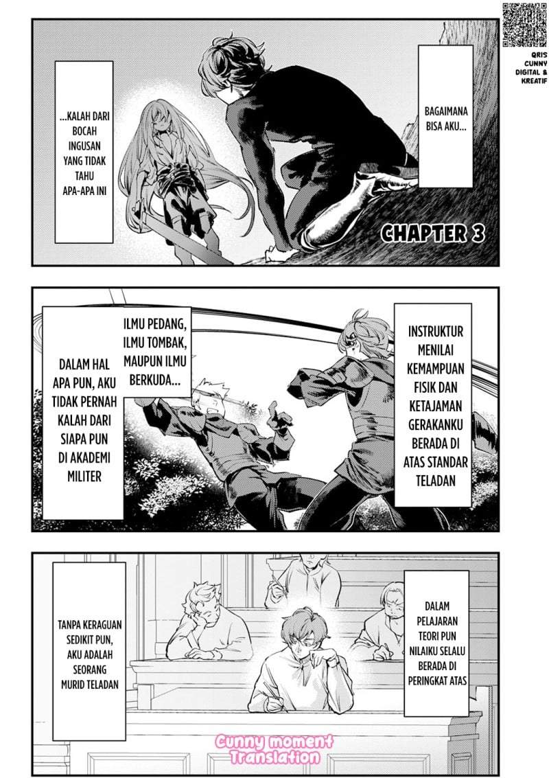 Shura Youjo no Eiyuutan ~Hanpa-sha to Iwa Reta Youhei, Youjo ni Tensei Shite Nariagaru~ Chapter 3