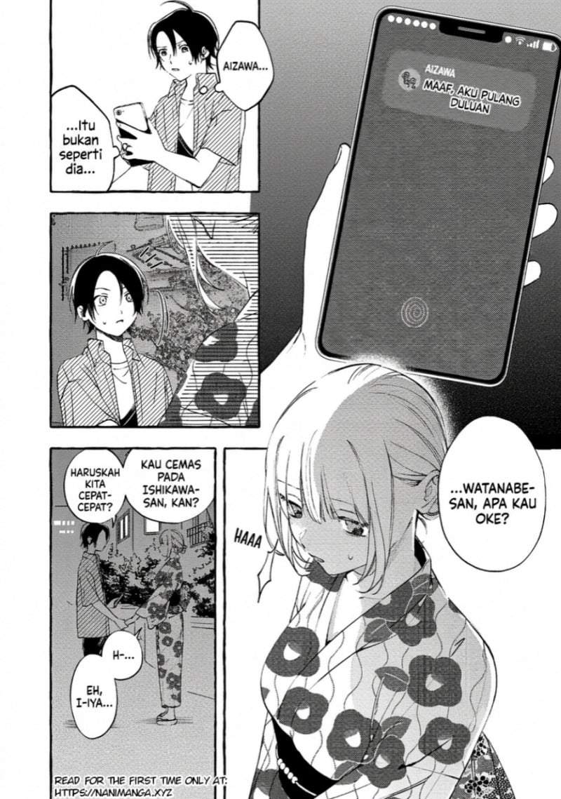 Gakuen no Madonna no Watanabe san ga, Naze ka Maishu Yotei wo Kitekuru Chapter 10.1