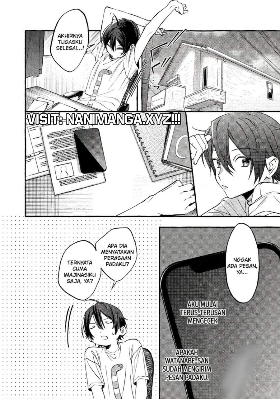 Gakuen no Madonna no Watanabe san ga, Naze ka Maishu Yotei wo Kitekuru Chapter 11.1