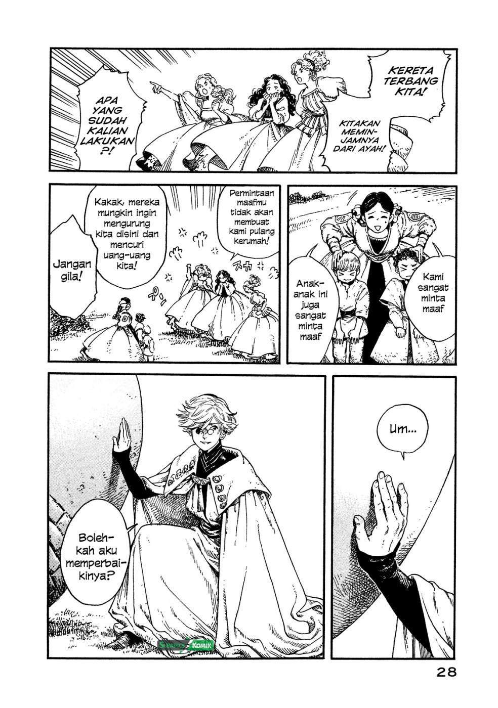 Tongari Boushi no Atelier Chapter 1