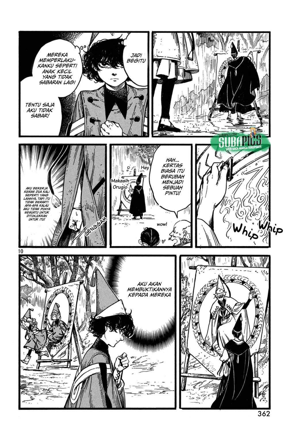 Tongari Boushi no Atelier Chapter 10
