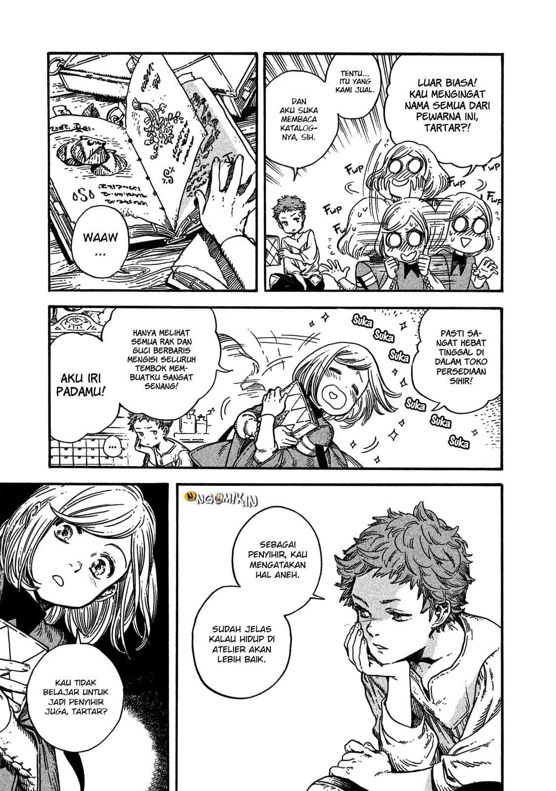 Tongari Boushi no Atelier Chapter 13