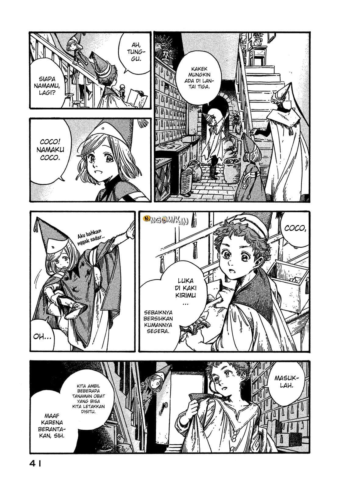 Tongari Boushi no Atelier Chapter 13