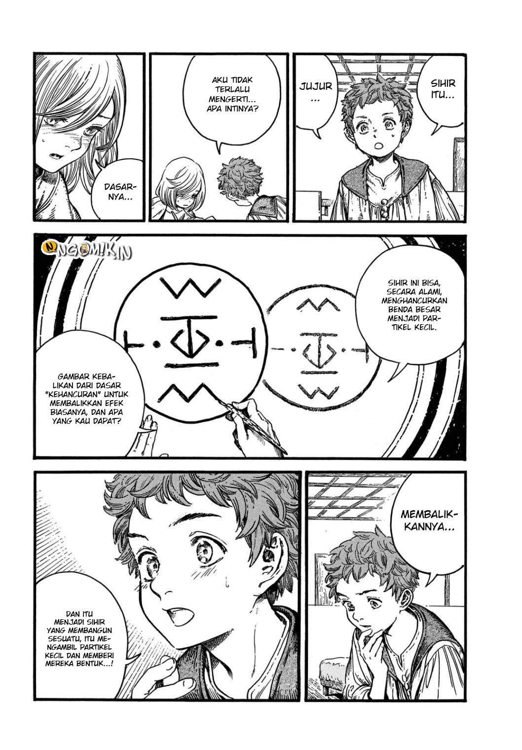 Tongari Boushi no Atelier Chapter 17