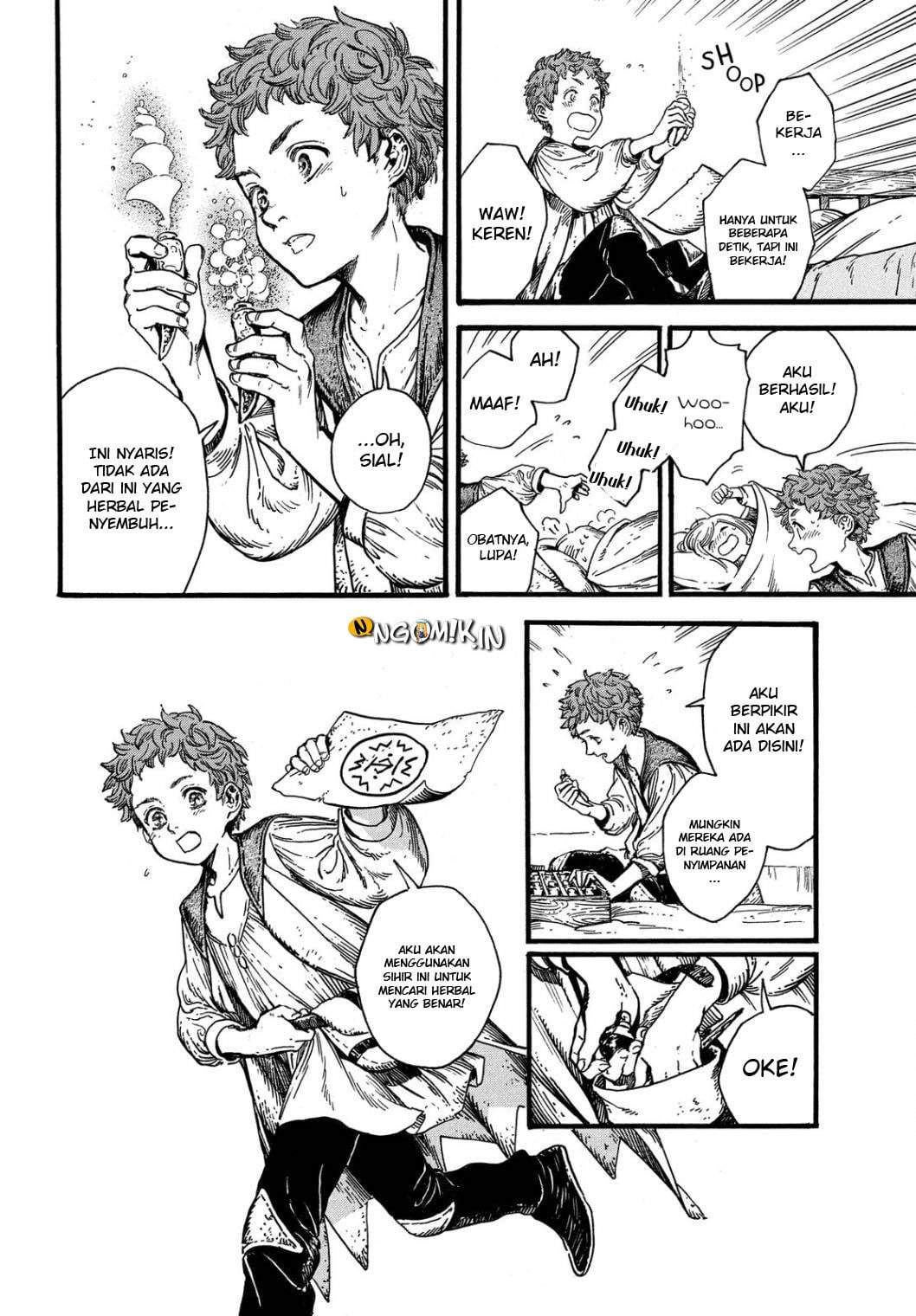 Tongari Boushi no Atelier Chapter 17