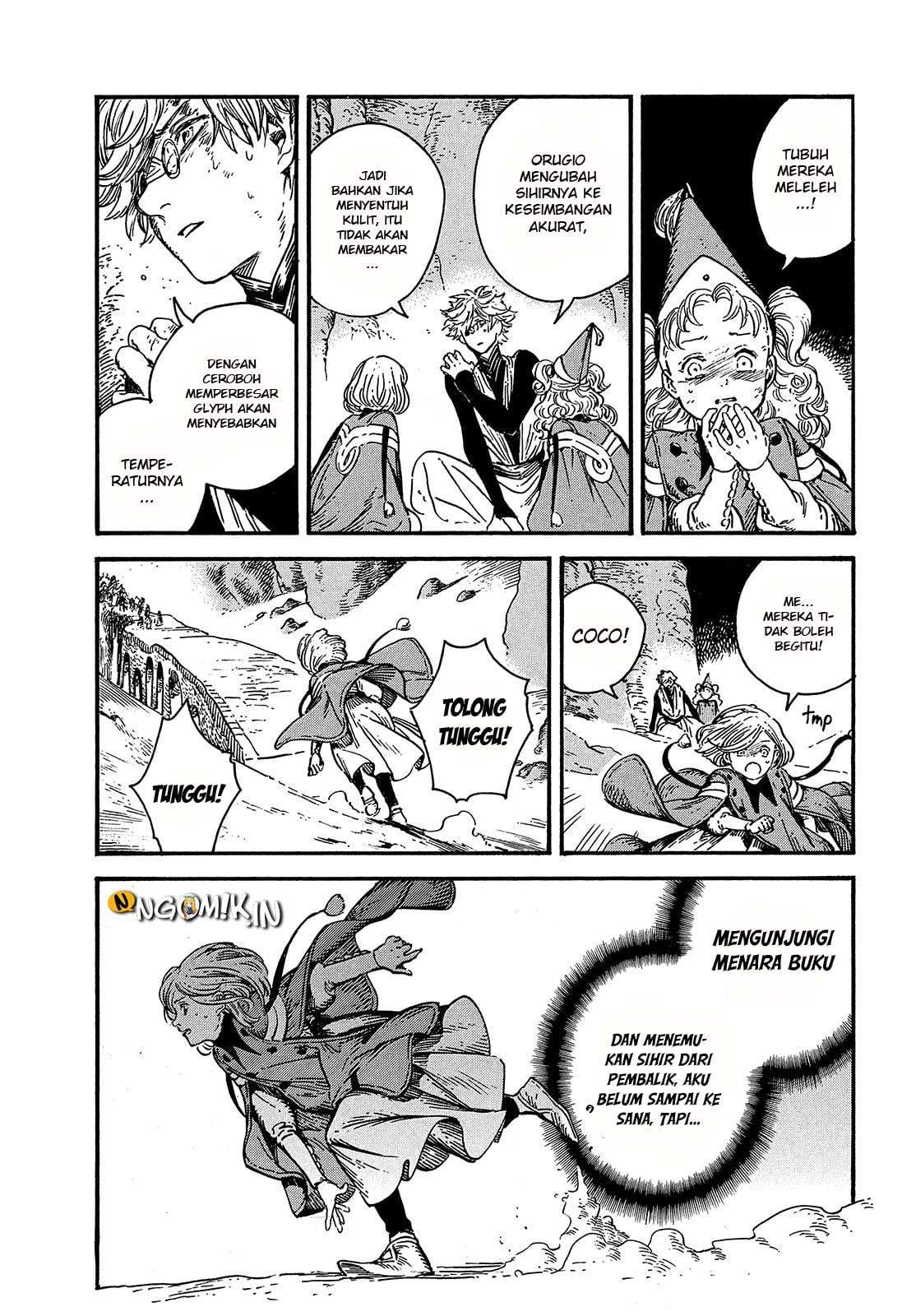 Tongari Boushi no Atelier Chapter 24
