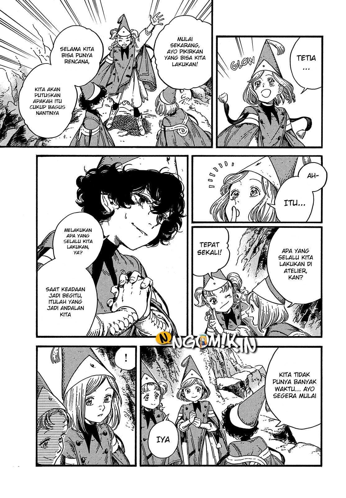 Tongari Boushi no Atelier Chapter 28