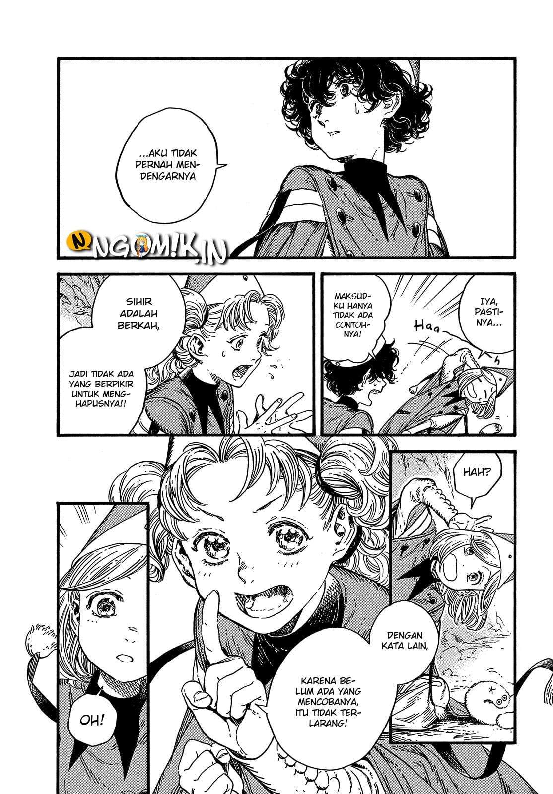 Tongari Boushi no Atelier Chapter 28