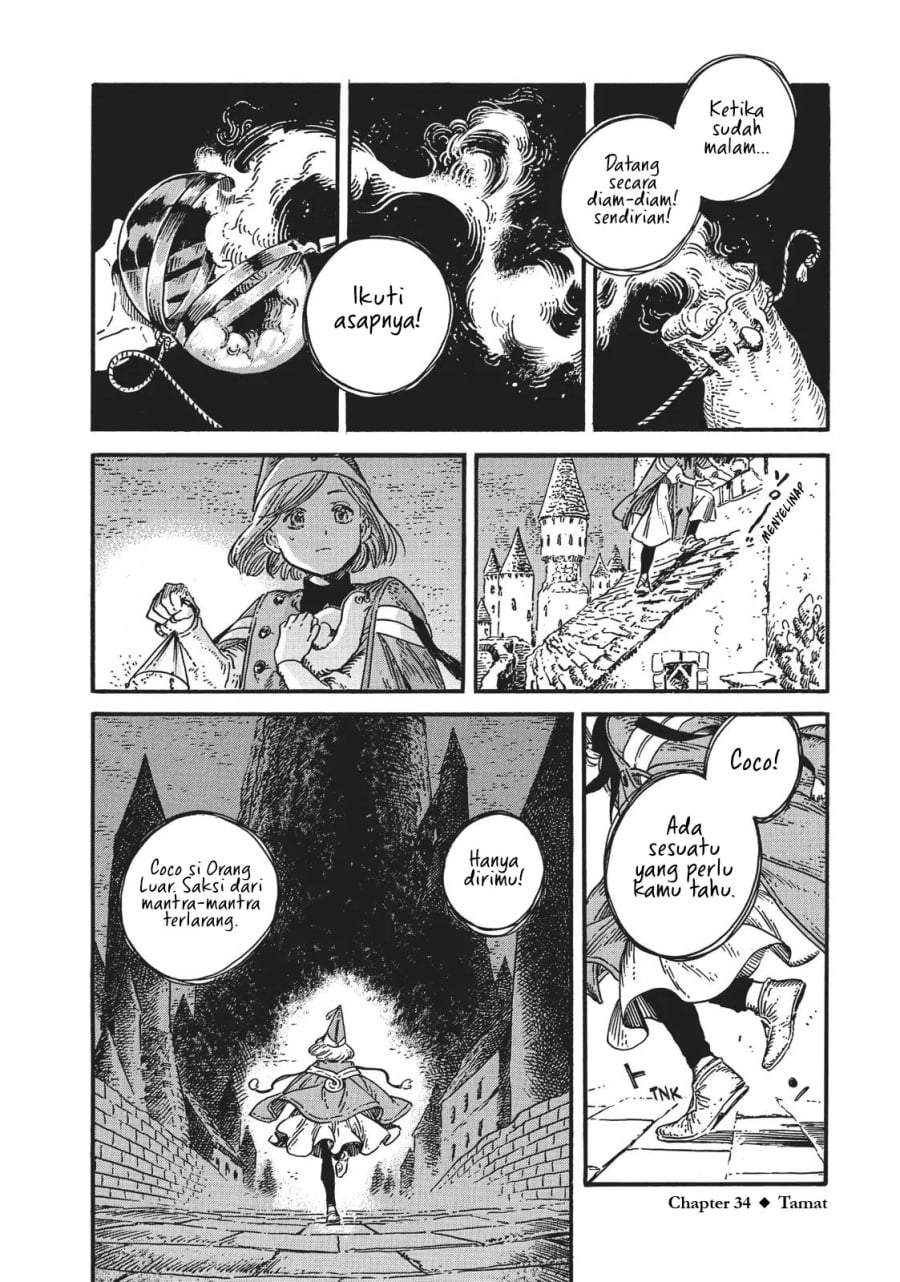 Tongari Boushi no Atelier Chapter 34