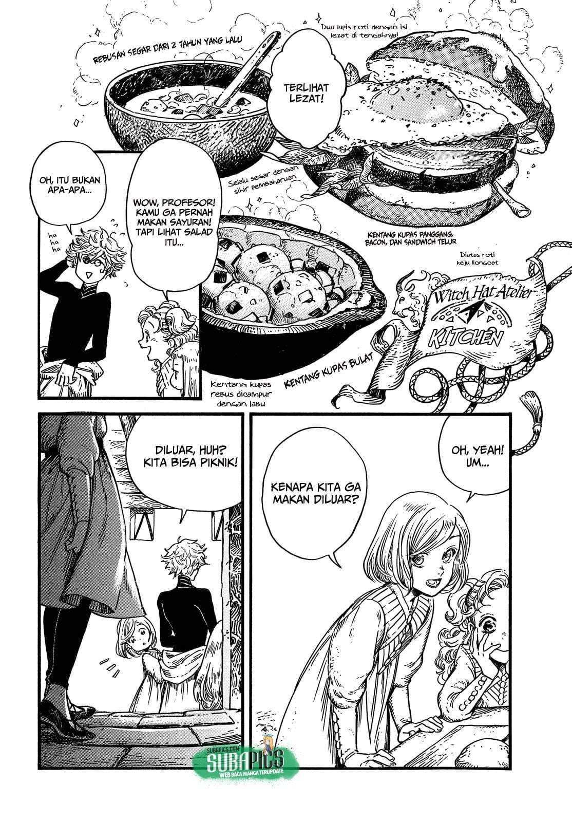 Tongari Boushi no Atelier Chapter 8