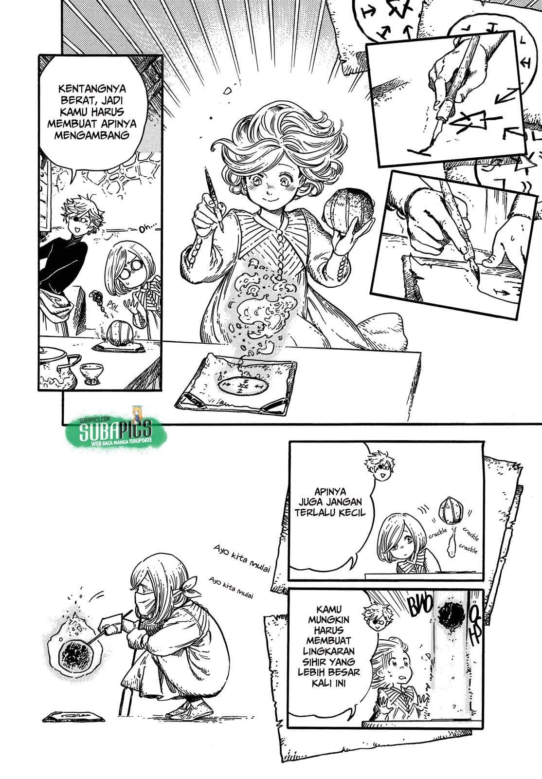 Tongari Boushi no Atelier Chapter 8