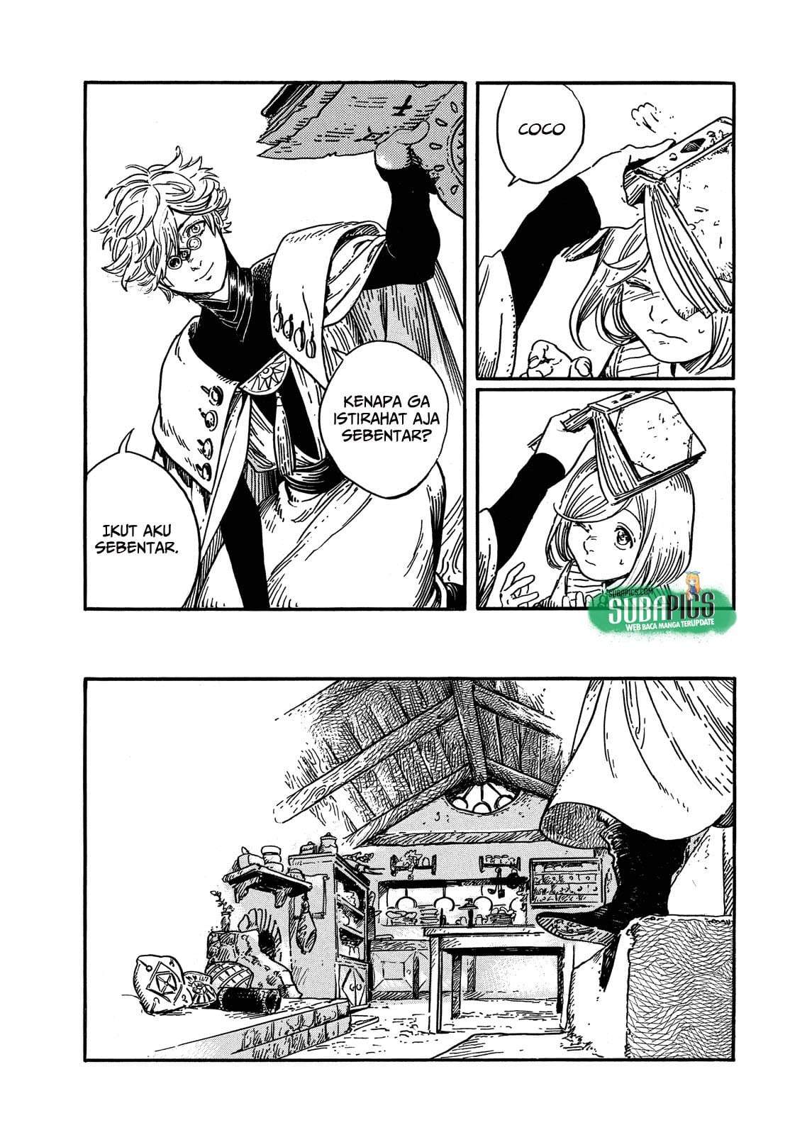 Tongari Boushi no Atelier Chapter 8