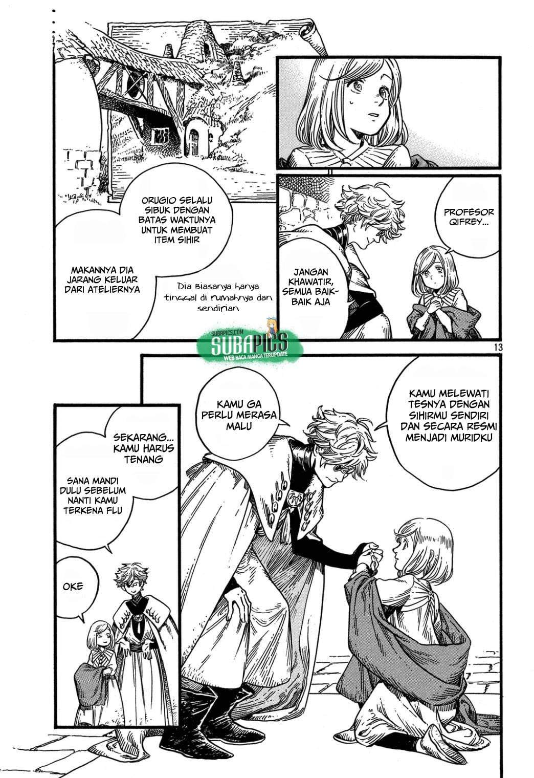 Tongari Boushi no Atelier Chapter 9
