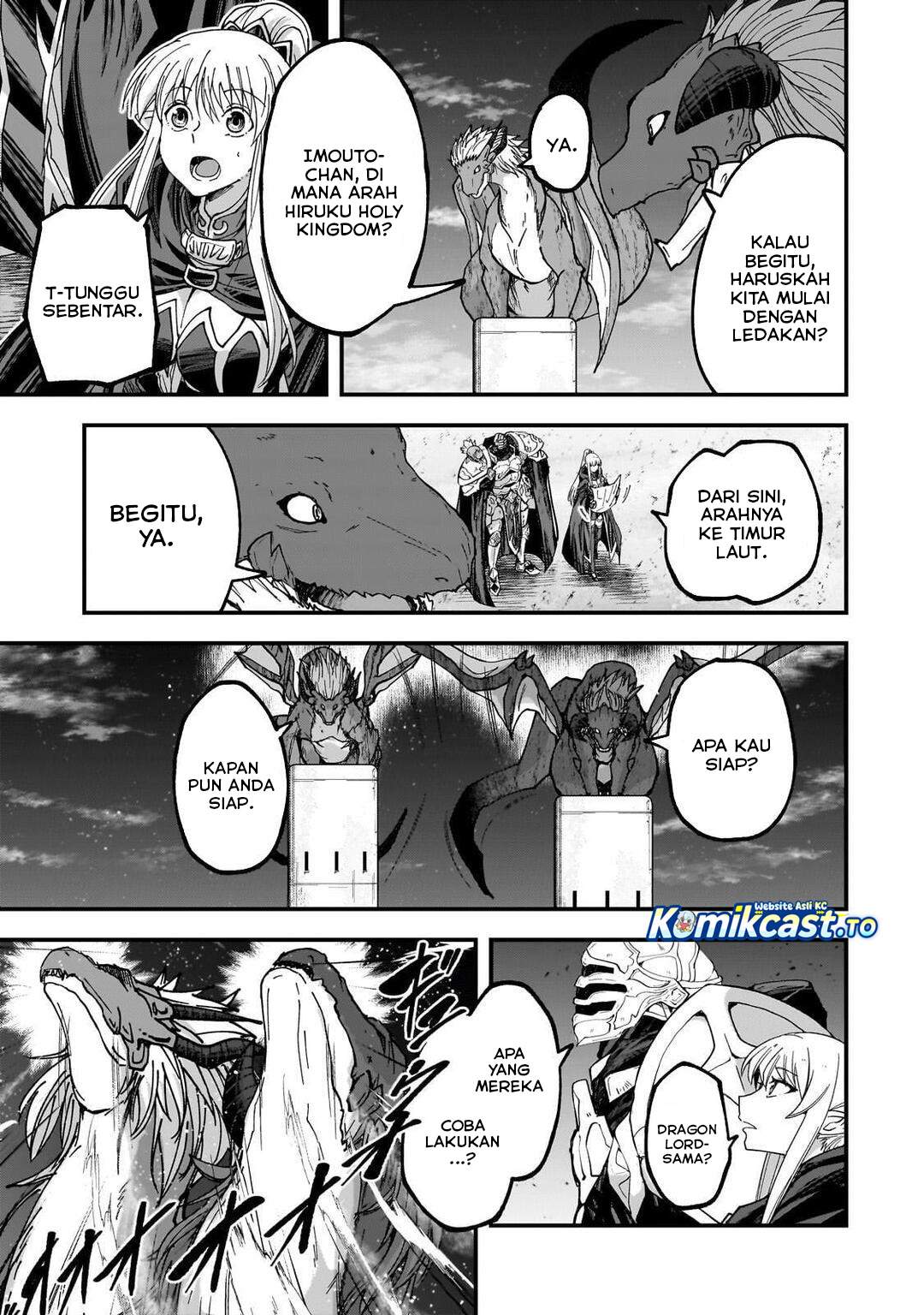 Gaikotsu Kishi-sama Tadaima Isekai e o Dekake-chuu Chapter 68