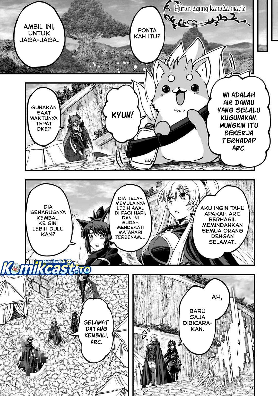 Gaikotsu Kishi-sama Tadaima Isekai e o Dekake-chuu Chapter 69.1
