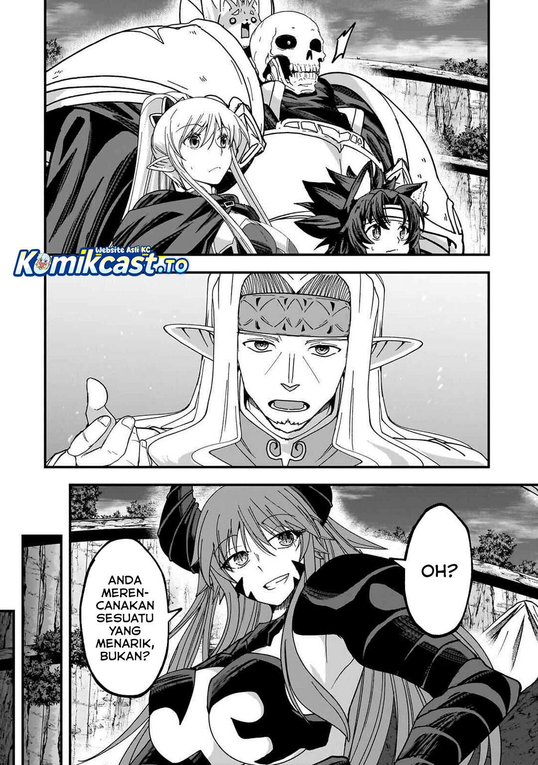 Gaikotsu Kishi-sama Tadaima Isekai e o Dekake-chuu Chapter 69.2