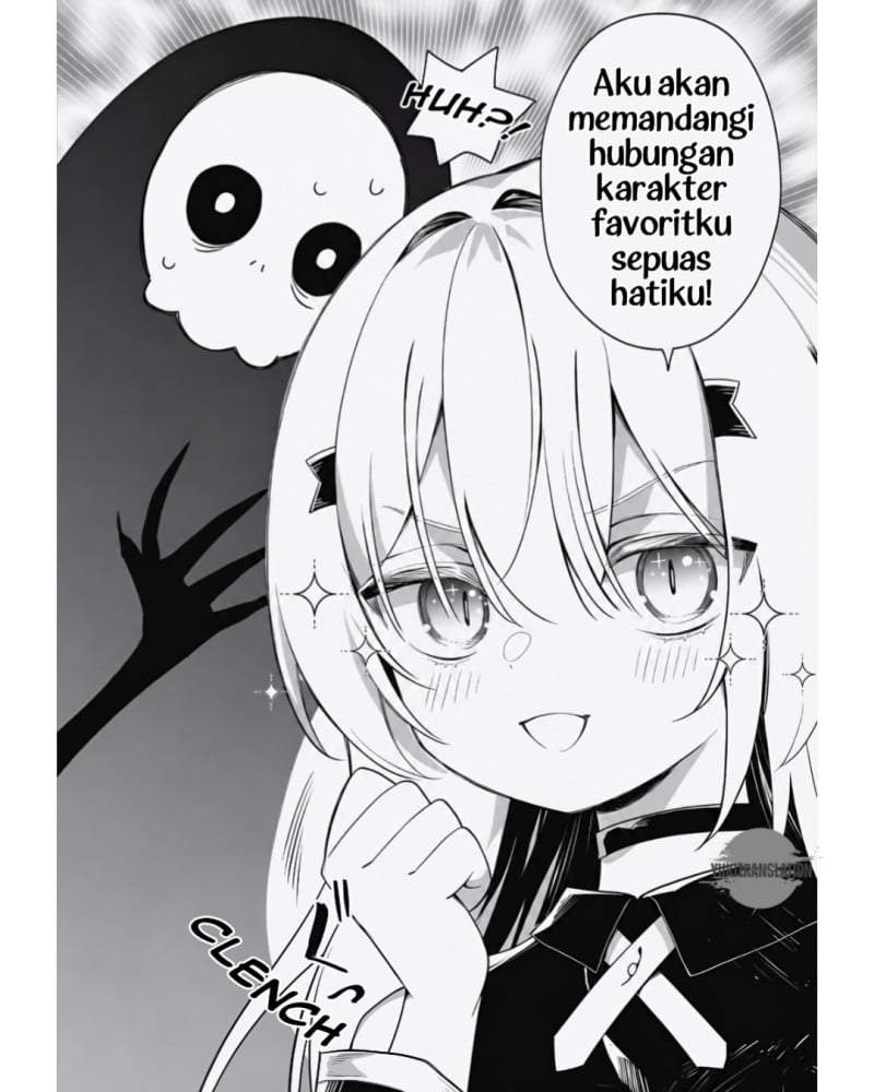 Shinigami Shoujo wa Kage kara Oshi o Nagametai: Akuyaku ni TS Tensei Shita kedo, Kossori Gensaku Chara o Kansatsu Shi ni Ikimasu! Chapter 1