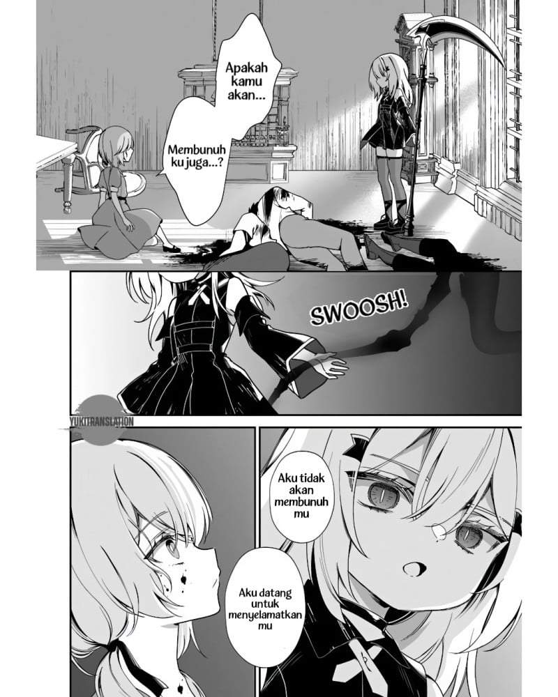 Shinigami Shoujo wa Kage kara Oshi o Nagametai: Akuyaku ni TS Tensei Shita kedo, Kossori Gensaku Chara o Kansatsu Shi ni Ikimasu! Chapter 2