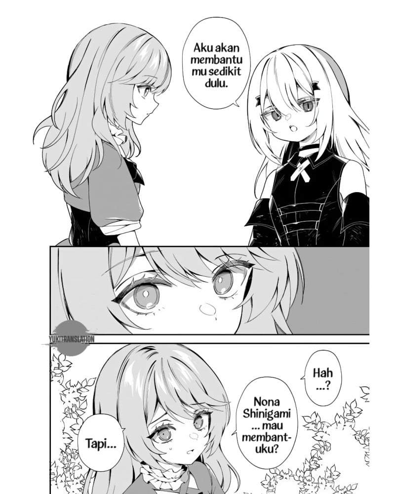 Shinigami Shoujo wa Kage kara Oshi o Nagametai: Akuyaku ni TS Tensei Shita kedo, Kossori Gensaku Chara o Kansatsu Shi ni Ikimasu! Chapter 2