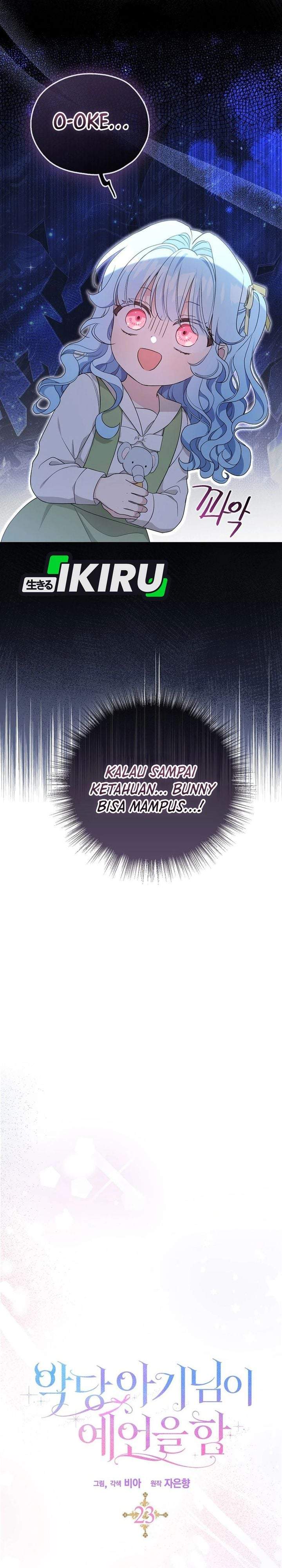 The Oracle of the Villainous Baby Chapter 23