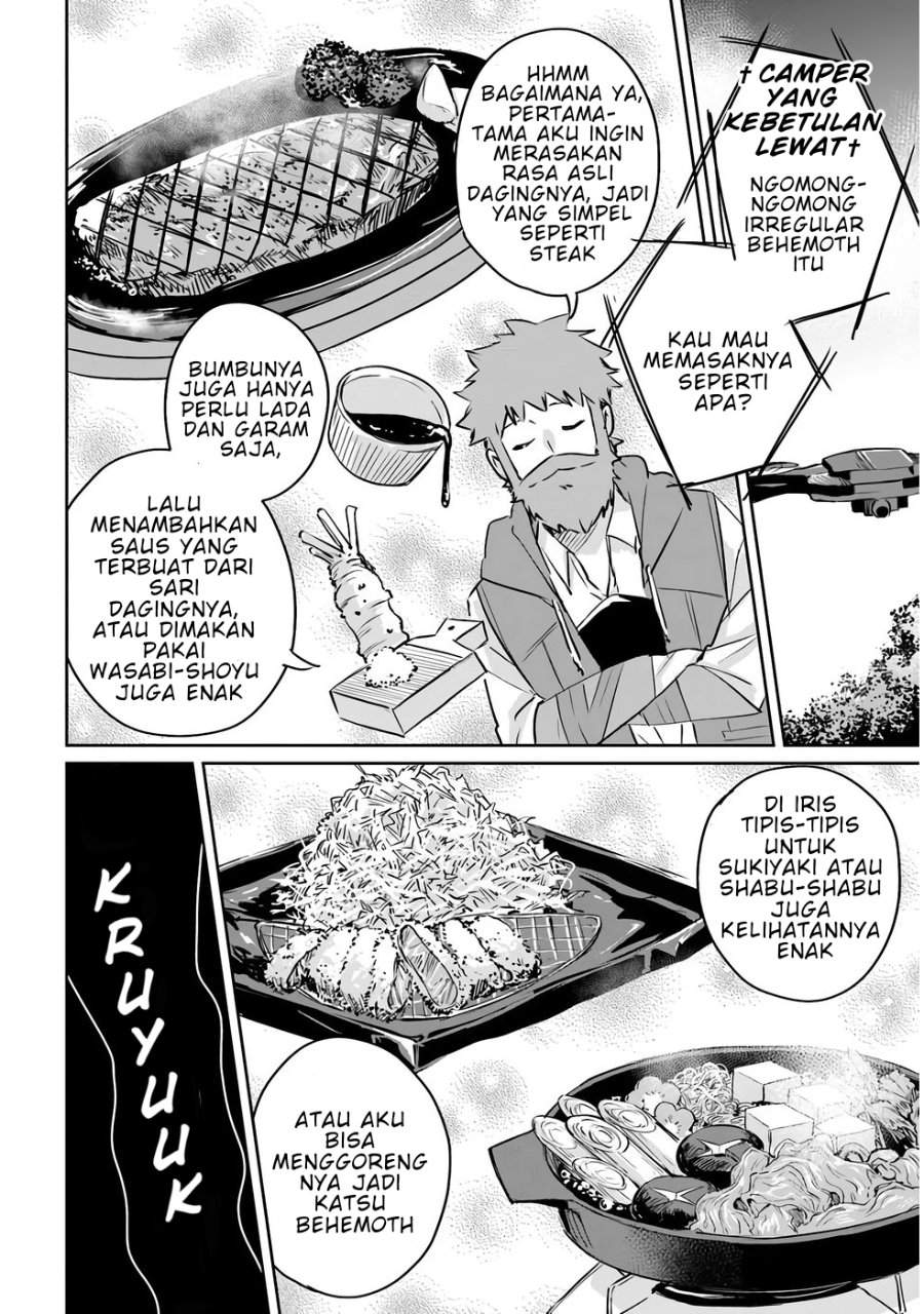 Juusho Futei Camper wa Dungeon de Nonbiri to Kurashitai ~Kiken na Shinsou Monster mo Ore ni Totte wa Shokuzai desu~ Chapter 2