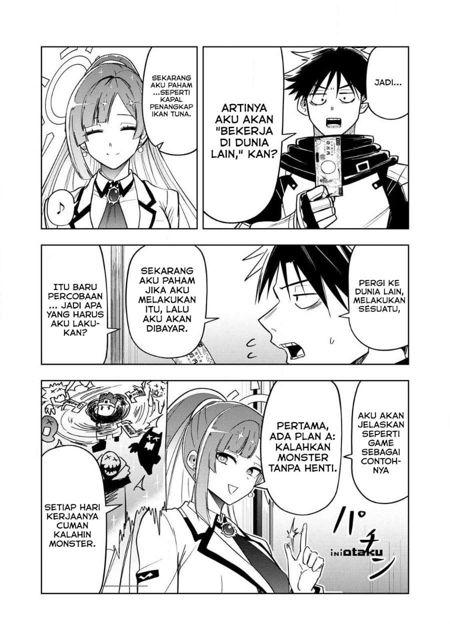 Isekai Dekasegi – Nenshuu Icchouen wo Mochikaeru Kantan na Oshigoto Chapter 1.2