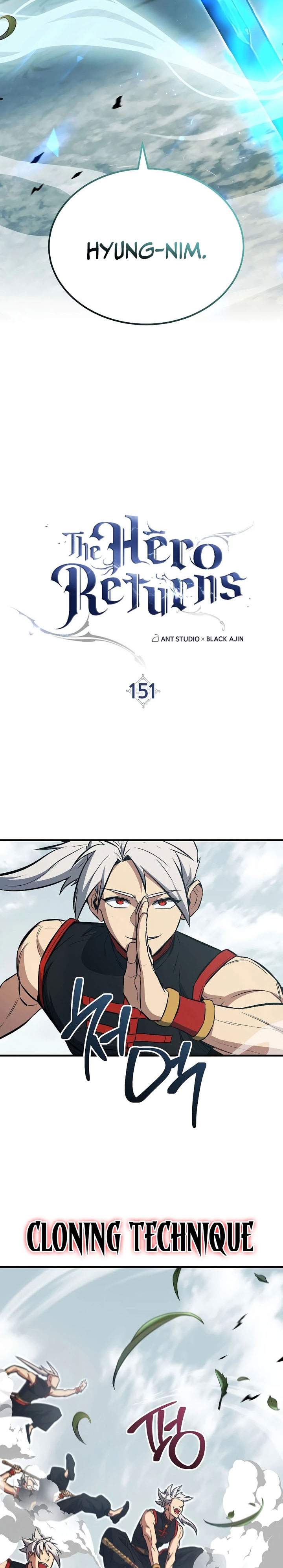 The Hero Returns Chapter 151