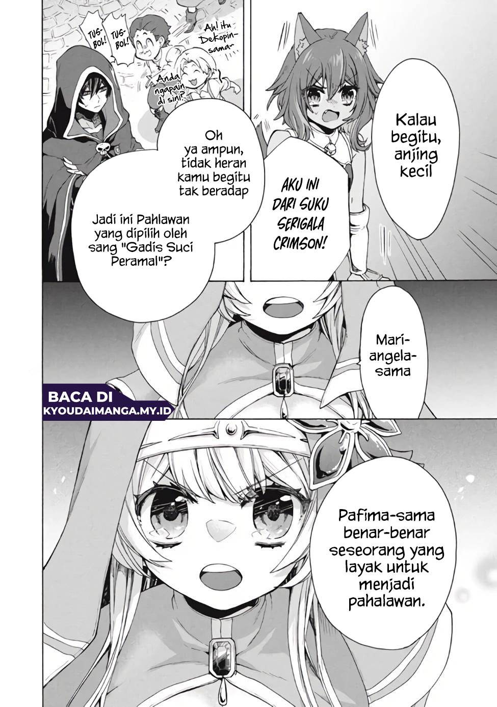 “Kukuku ……. He is the weakest of the Four Heavenly Monarchs.” I was dismissed from my job, but somehow I became the master of a hero and a holy maiden. Chapter 11.2