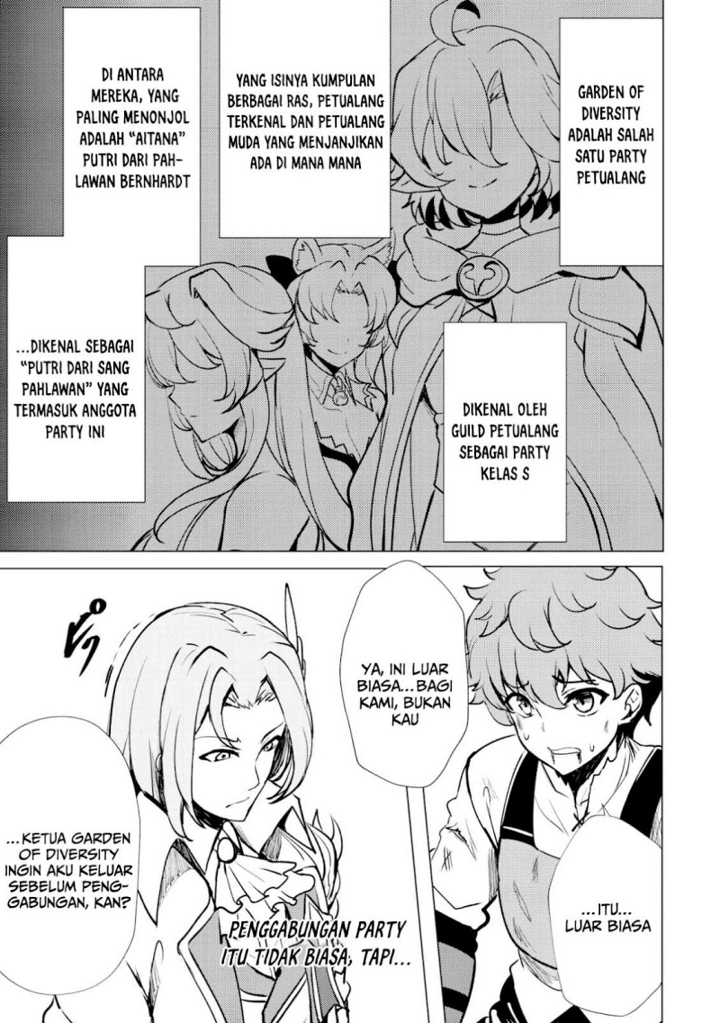 Dore dake Doryoku Shite mo Mannen Level 0 no Ore wa Tsuihou Sareta ~Shin no Teki to Yobareta Shounen wa, Shachiku Megami to Deatte Saikyou no Chikara wo Te ni Ireru~ Chapter 1