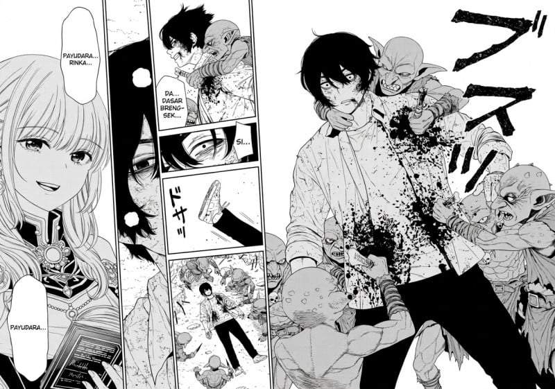 Dungeon de Tatakai Tsudzukette 20-nen no Doutei Yuusha, Chijou ni Modottara Danjouhi 1:1000 no Sekai Datta Chapter 4.2