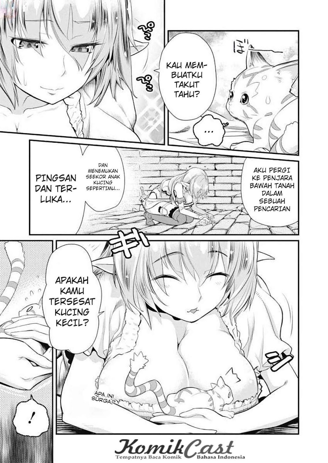 S-Rank Monster no Behemoth Dakedo, Neko to Machigawarete Erufu Musume no Kishi (Pet) Toshite Kurashitemasu Chapter 1