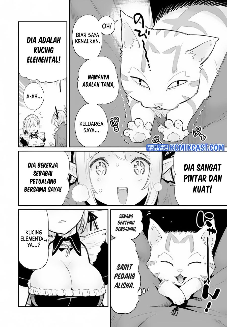 S-Rank Monster no Behemoth Dakedo, Neko to Machigawarete Erufu Musume no Kishi (Pet) Toshite Kurashitemasu Chapter 45