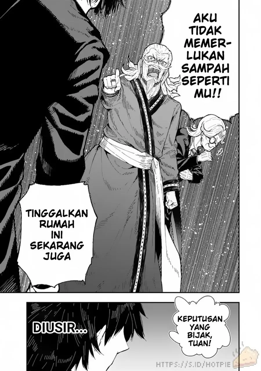 Gomi Ika da to Tsuihousareta Shounin, Jitsu wa Zensei Kensha desu Chapter 1