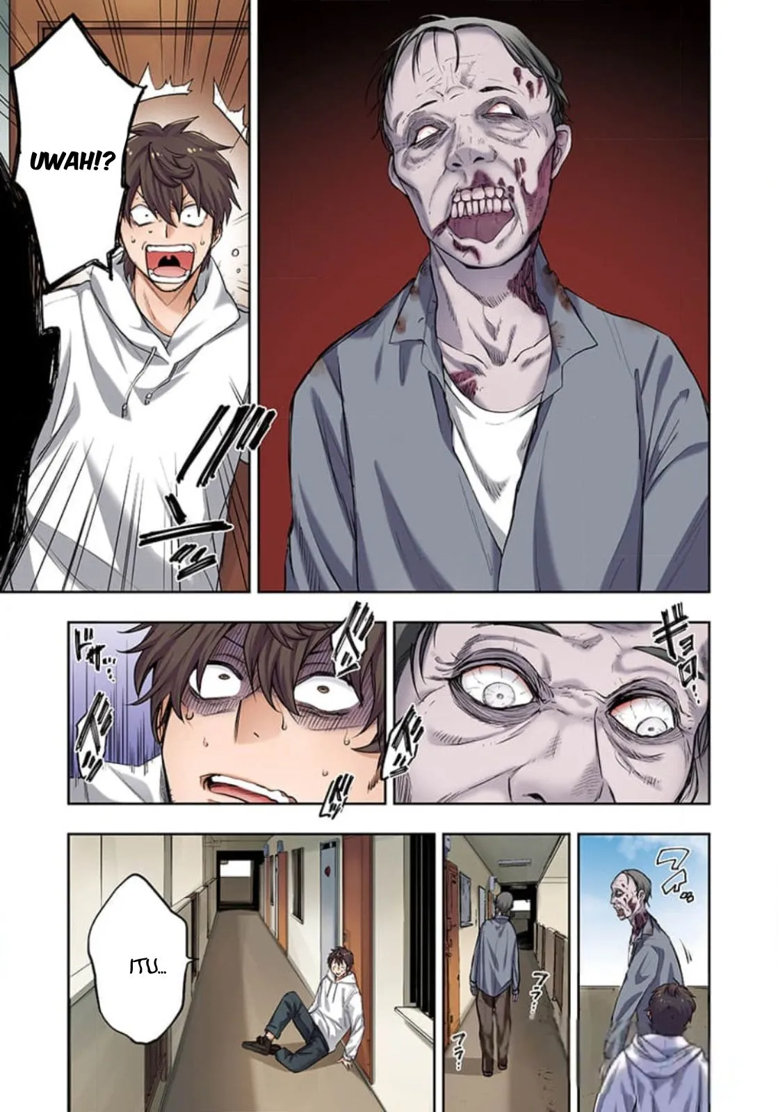 Zombie no Afureta Sekai Ore Dake ga Osowarenai Chapter 1