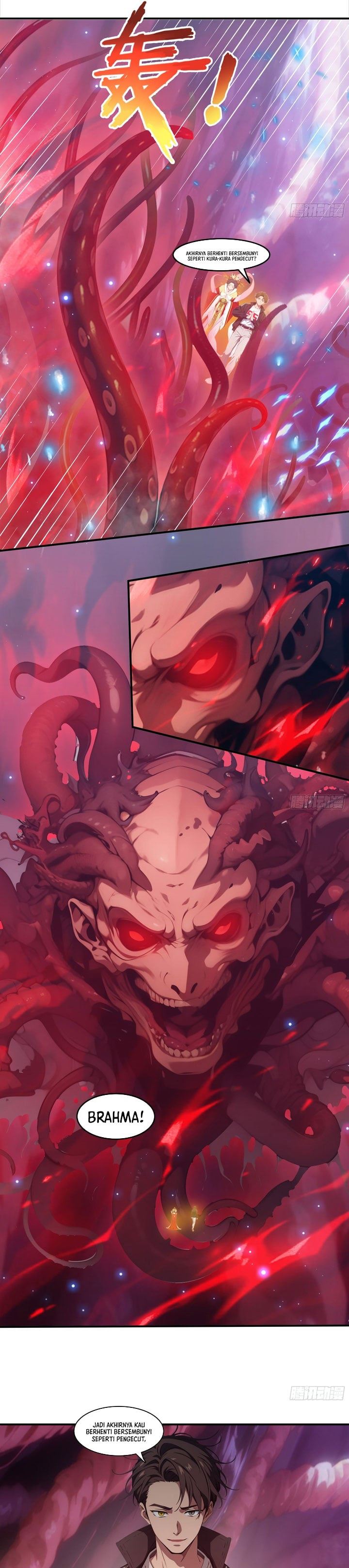 The Evil God Descends, I Own Great Hell Chapter 116
