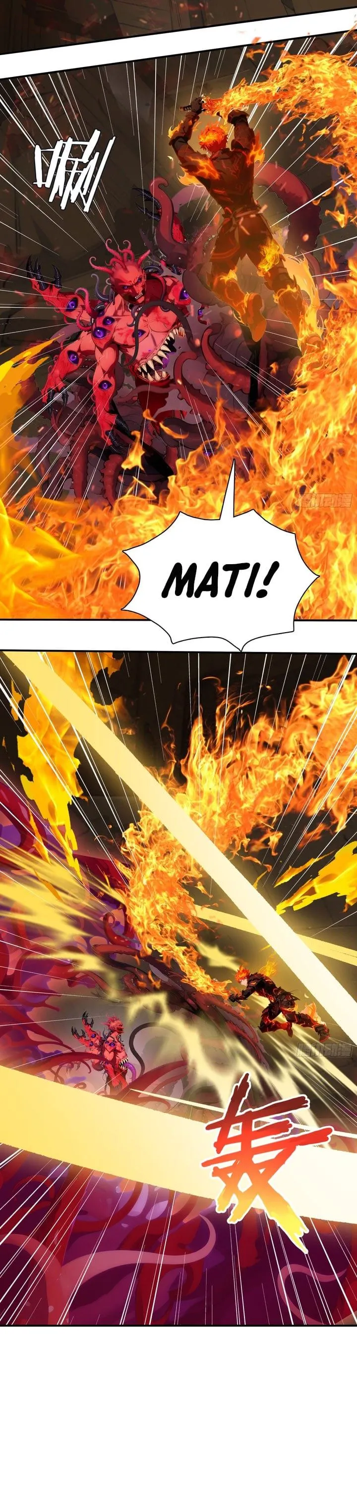 The Evil God Descends, I Own Great Hell Chapter 119