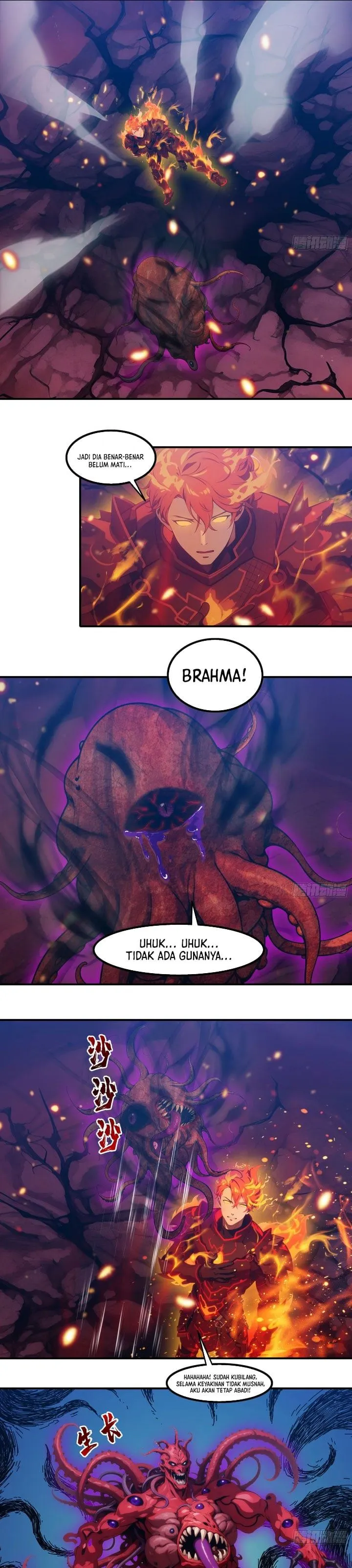 The Evil God Descends, I Own Great Hell Chapter 120