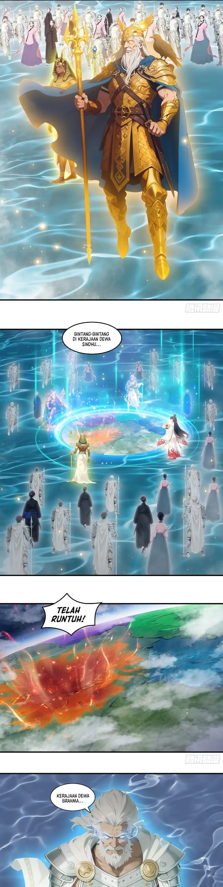 The Evil God Descends, I Own Great Hell Chapter 121
